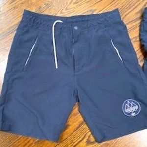 Clearout-NWOT Adidas Special navy shorts in size 34